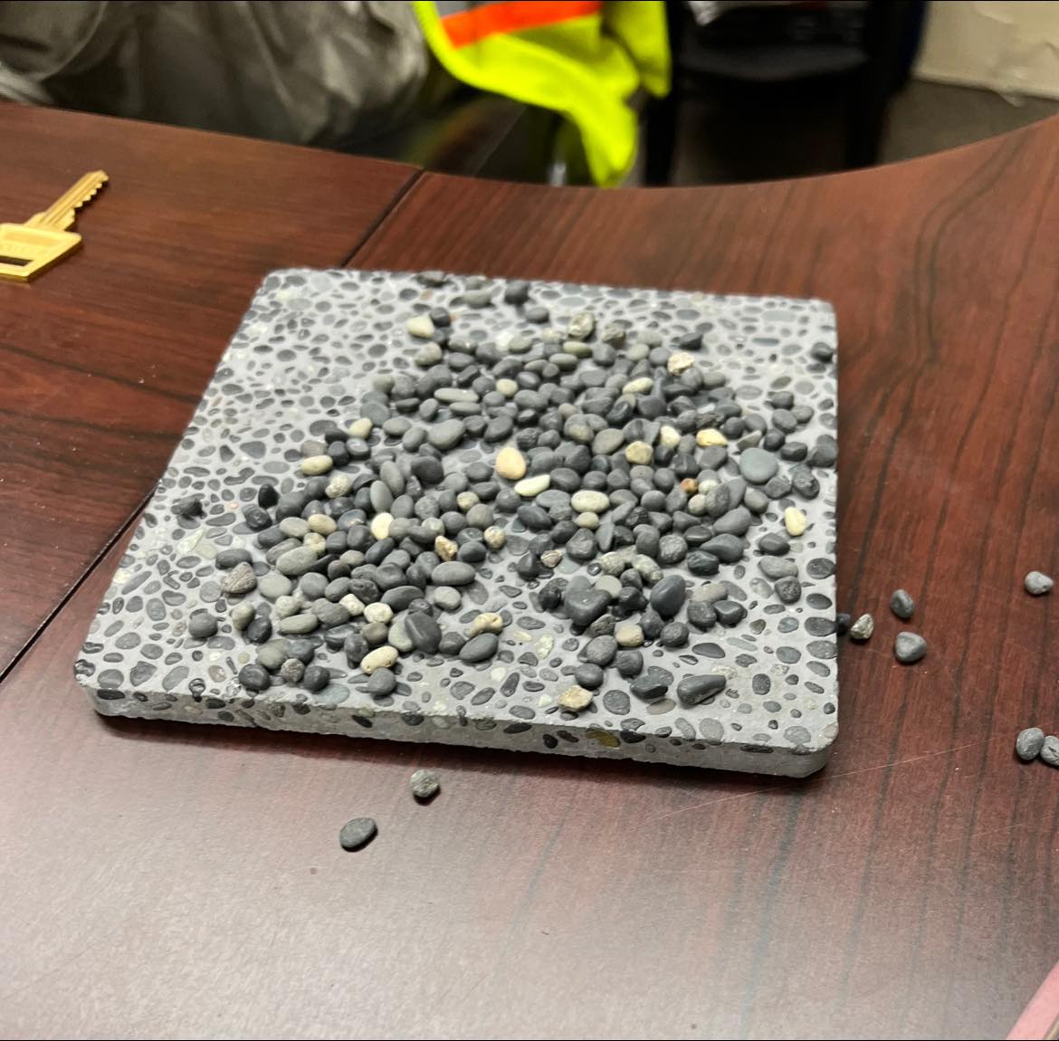 pool plaster product development Jacksonville FL - A close-up view of a smooth pool plaster surface, showcasing the quality o