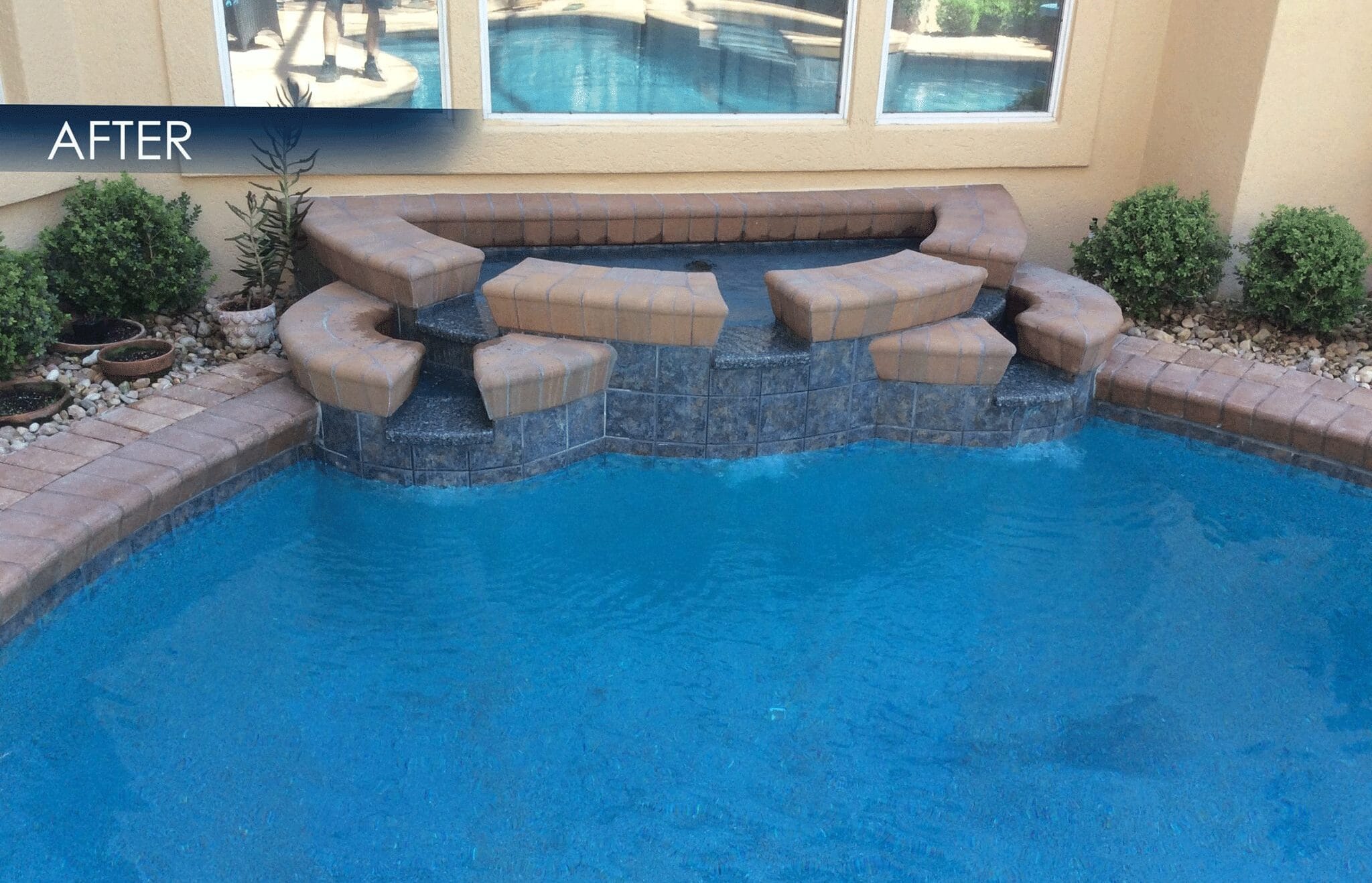 tempool–_0002_tempool_6_after pool plastering Jacksonville FL - Freshly plastered pool surface in Jacksonville, FL, showcasing smooth texture and vibrant c