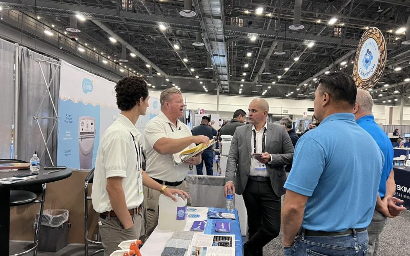 pool plastering consulting jacksonville fl - A close-up view of a freshly plastered pool surface, showcasing smooth texture a